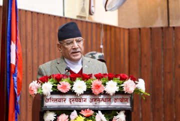 प्रधानमन्त्री भन्छन्- भ्रष्टाचार नियन्त्रणका लागि अहिलेको प्रयत्न र परिणाम पर्याप्त छैन
